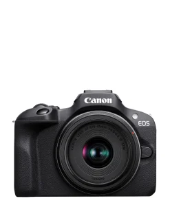 Canon EOS R100 APS-C Mirrorless Camera inc 128GB SD Card & Kit -