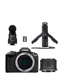 Canon EOS R50 APS-C Mirrorless Camera inc RF-S 18-45mm Lens Creator Kit -