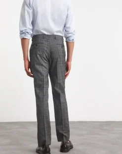 Jacamo Prince of Wales Check Relaxed Suit Trouser