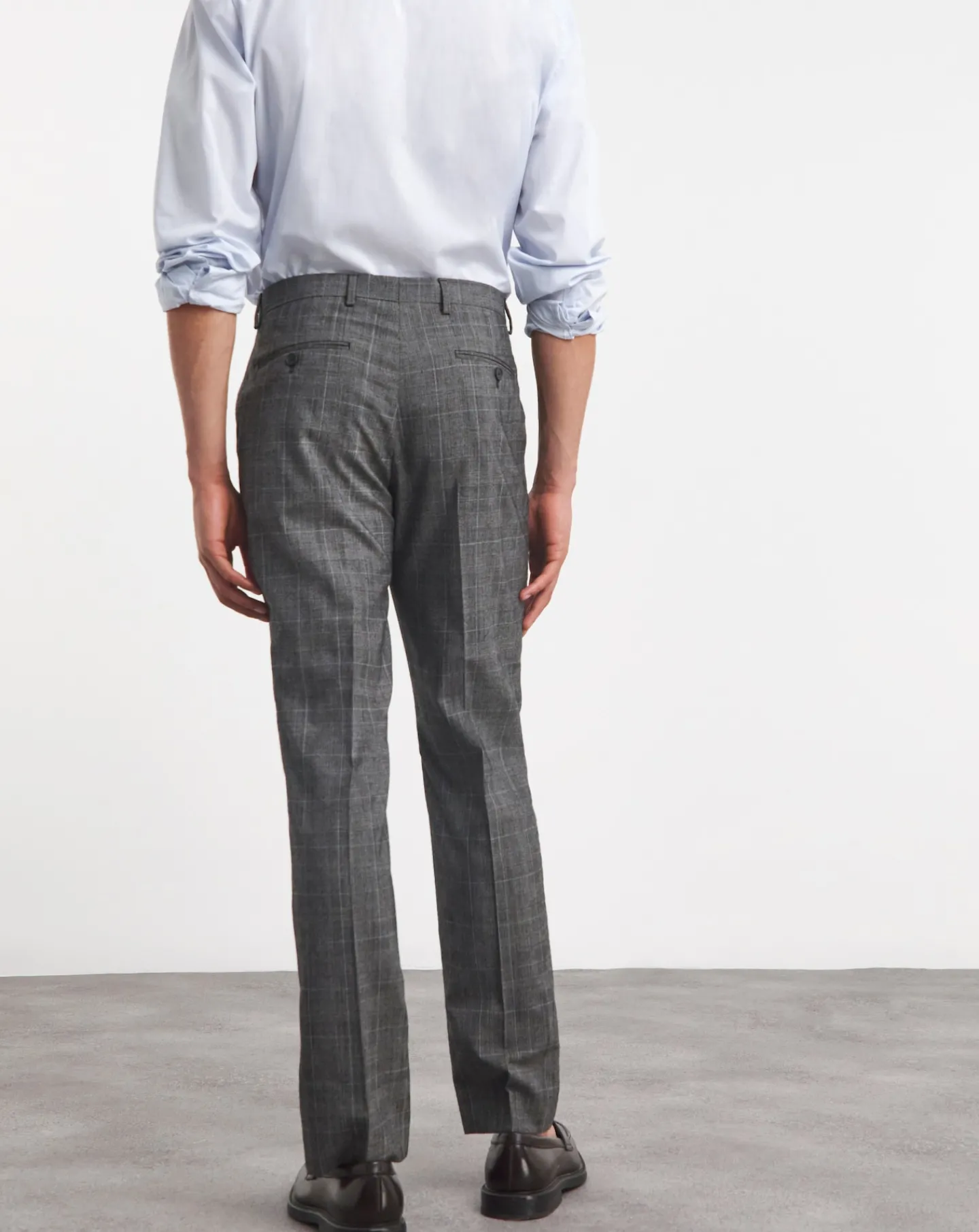 Jacamo Prince of Wales Check Relaxed Suit Trouser