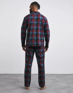Jacamo Check Fleece Pyjama Set