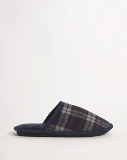 Jacamo Check Mule Slipper Wide