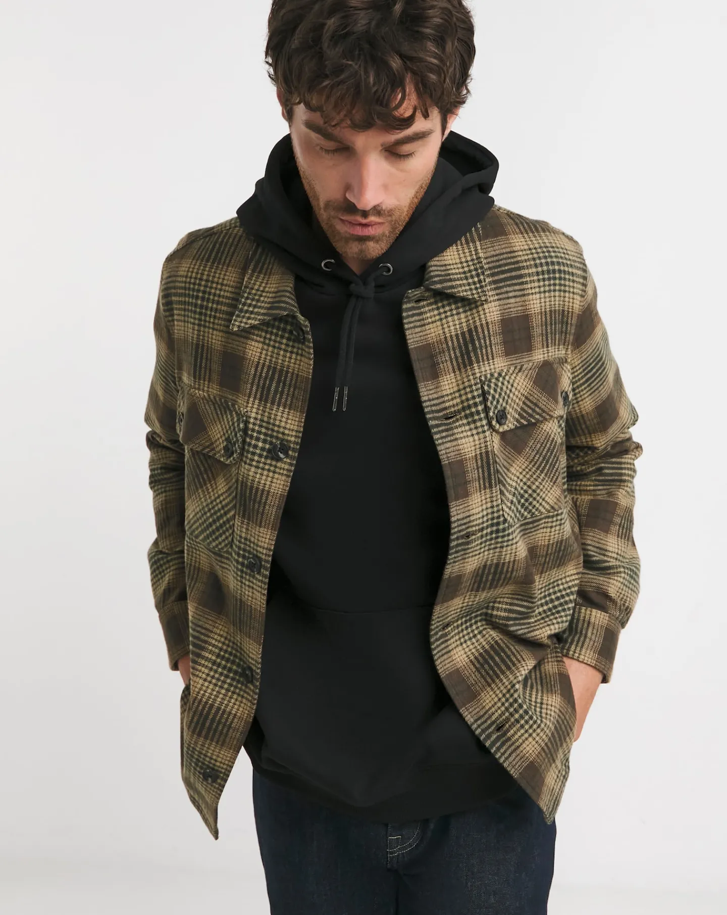 Jacamo Checked Shacket
