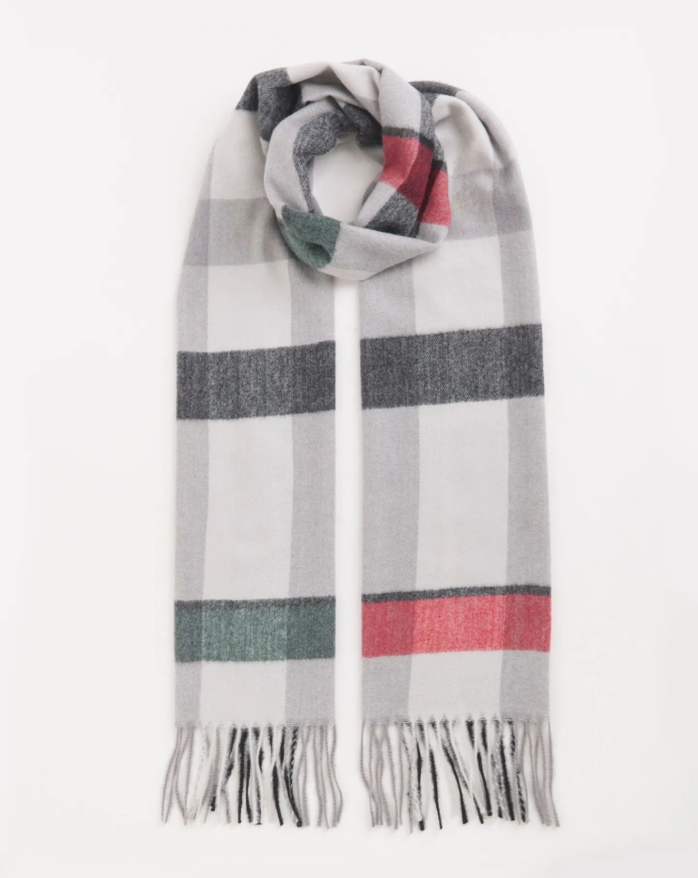 Jacamo Checked Woven Scarf