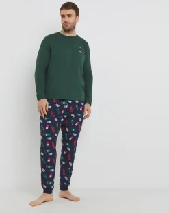 Jacamo Christmas Graphic Pyjama Set