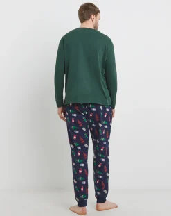 Jacamo Christmas Graphic Pyjama Set