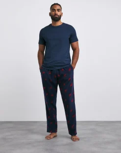 Jacamo Christmas Novelty Fleece Lounge Pant