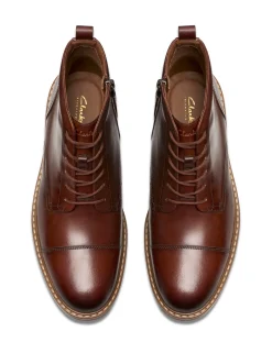 Clarks Aldwin Cap Boots