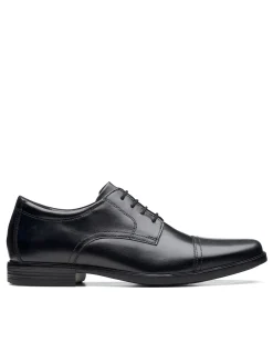 Clarks Howard Cap Shoes Wide Fit