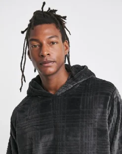 Jacamo Clipped Oversized Hoodie
