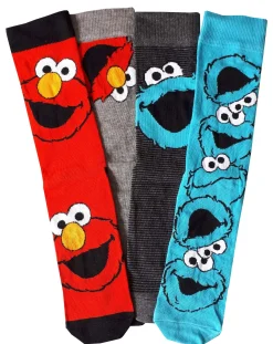 Licence Cookie Elmo 4pk Socks