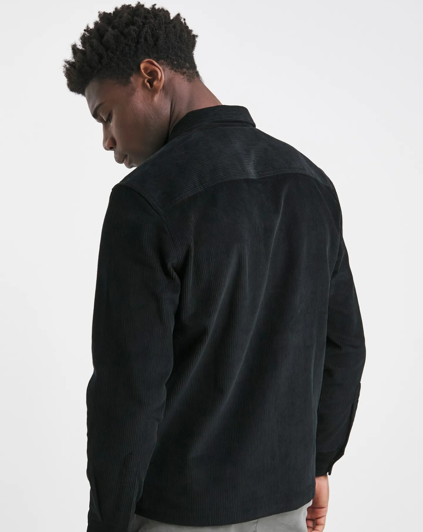 Jacamo Cord Zip Through Overshirt