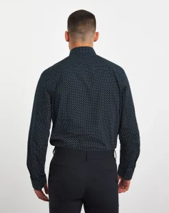 Jacamo Cutaway Collar Polka Dot Formal Shirt