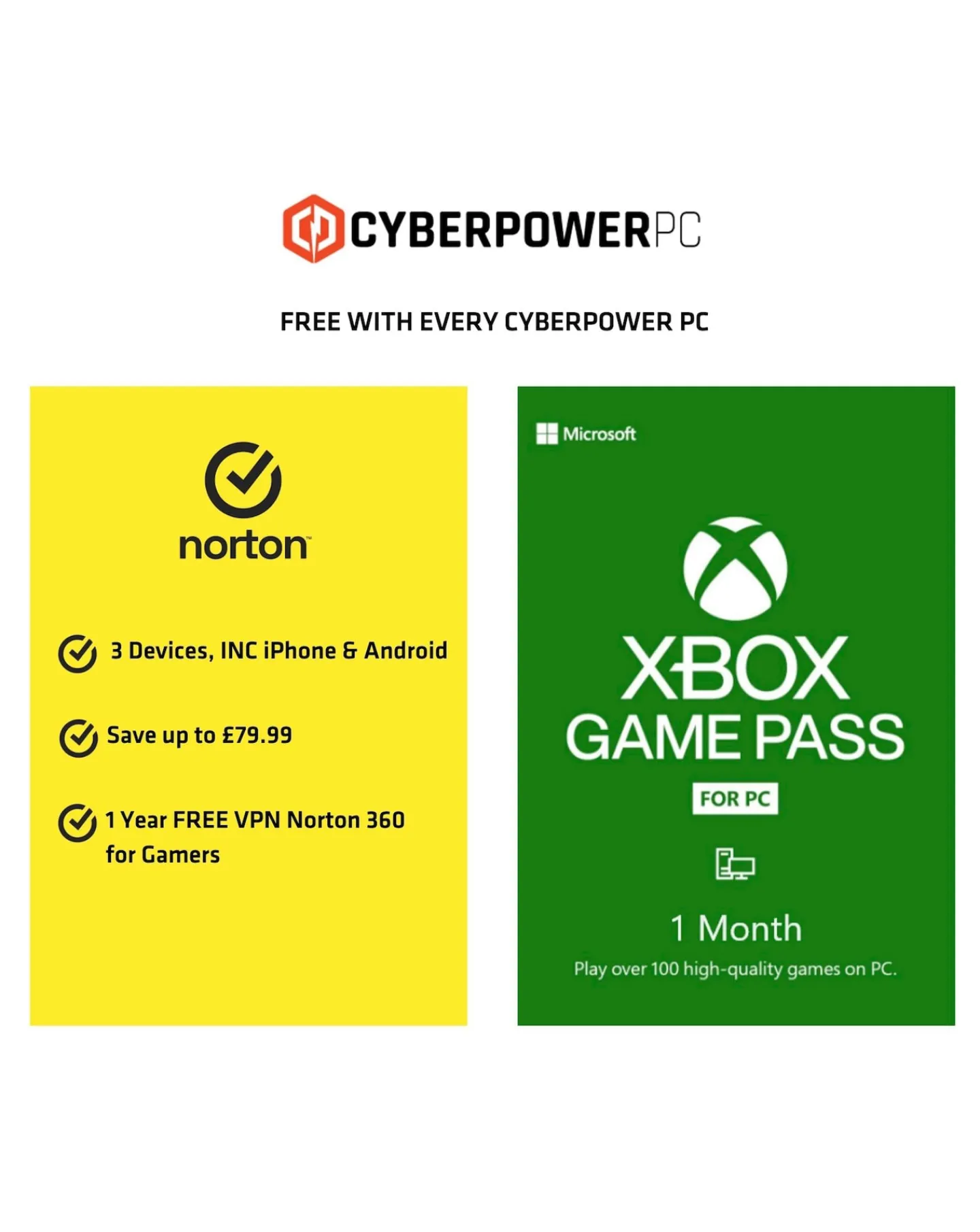 CyberPowerPC Blaze Intel Core i5-12400F, 16GB RAM, 1TB NVMe SSD Gaming Bundle