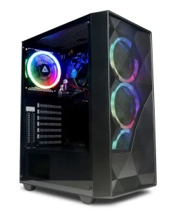 CyberPowerPC Eurus AMD Ryzen 5 5600G, 8GB RAM, 500GB NVMe SSD Gaming Bundle