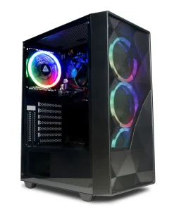 CyberPowerPC Eurus Gaming PC - AMD Ryzen 5 5600G 8GB RAM 500GB NVMe SSD