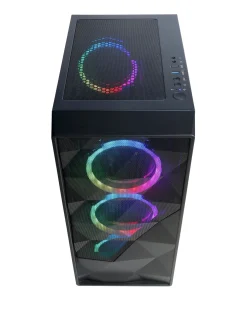 CyberPowerPC Eurus Gaming PC - AMD Ryzen 5 5600G 8GB RAM 500GB NVMe SSD