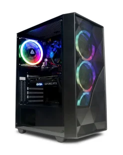 CyberPowerPC Eurus Gaming PC - Core i5-10400F RTX 3050 8GB RAM 500GB NVMe SSD