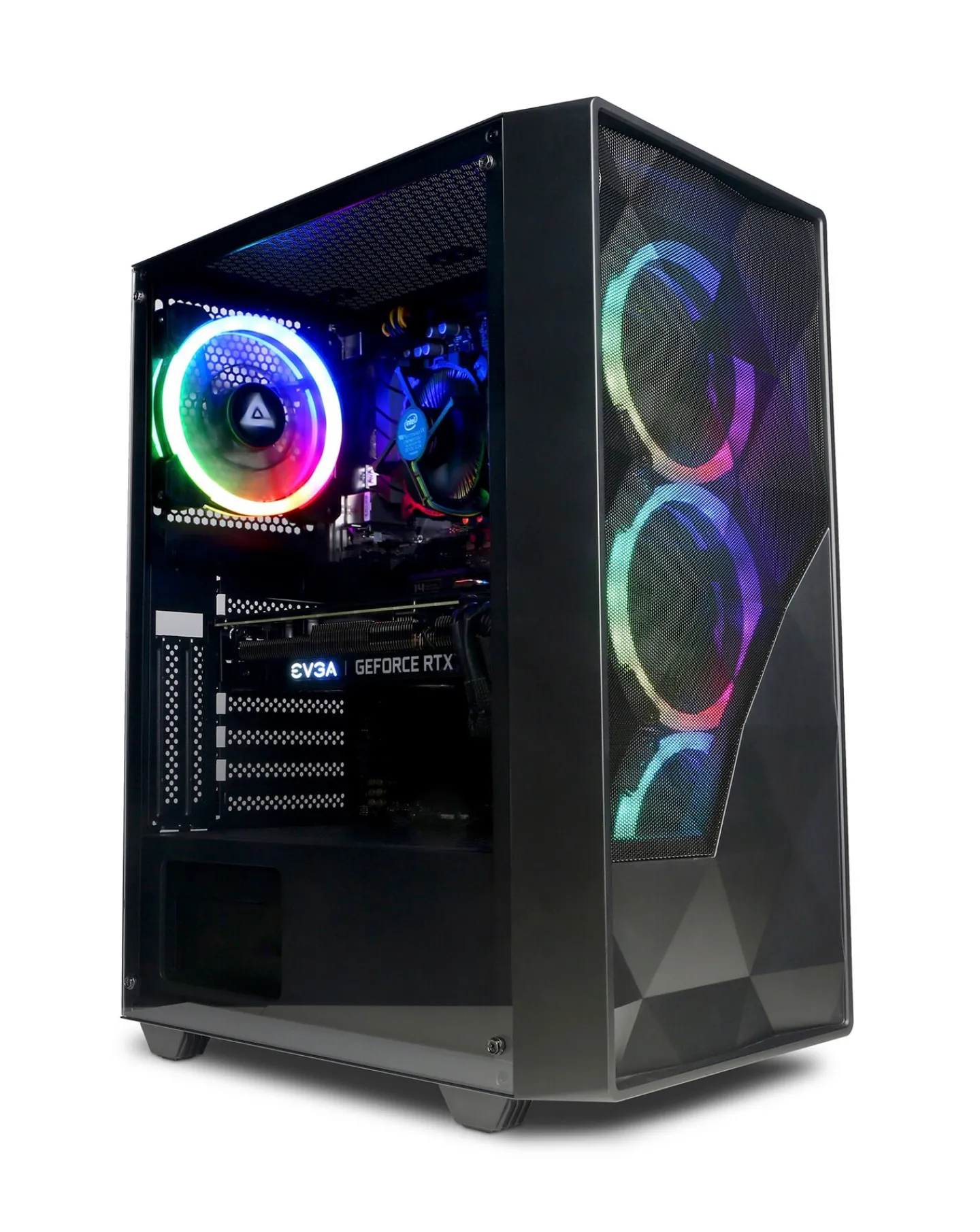 CyberPowerPC Eurus Gaming PC - Core i5-10400F RTX 3050 8GB RAM 500GB NVMe SSD