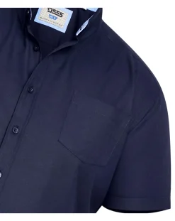 D555 James- Basic Oxford Short Sleeve Shirt