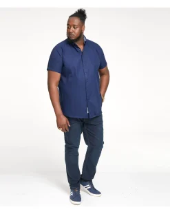 D555 James- Basic Oxford Short Sleeve Shirt