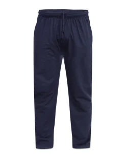 D555 Rory Lightweight Cotton Jogging Bottom With Open Hem & Zipper Pockets