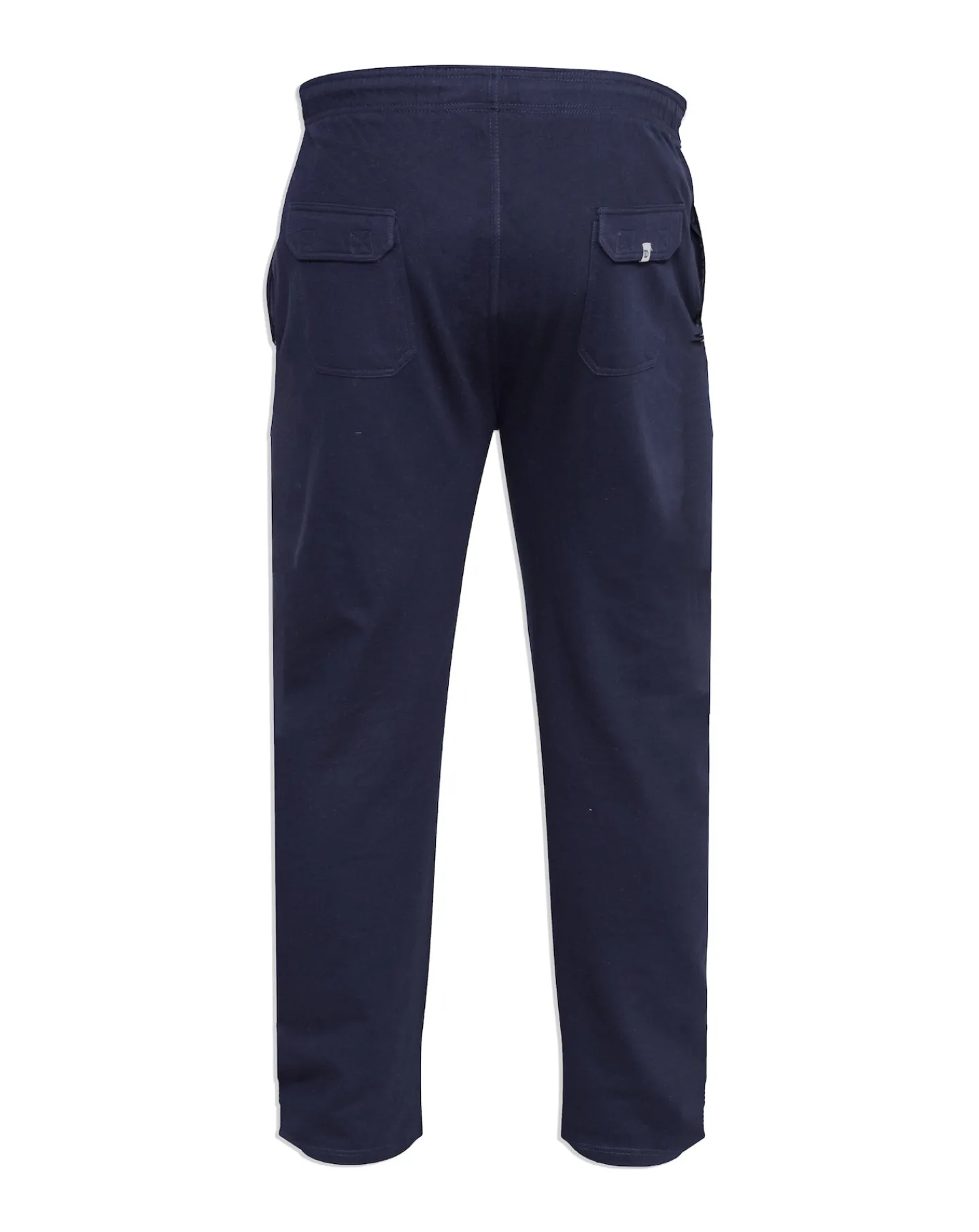 D555 Rory Lightweight Cotton Jogging Bottom With Open Hem & Zipper Pockets