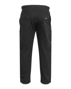 D555 Rory Lightweight Cotton Jogging Bottom With Open Hem & Zipper Pockets