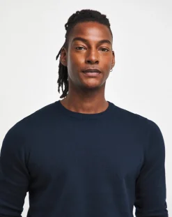 Jacamo Dark Cotton Crew Neck Jumper
