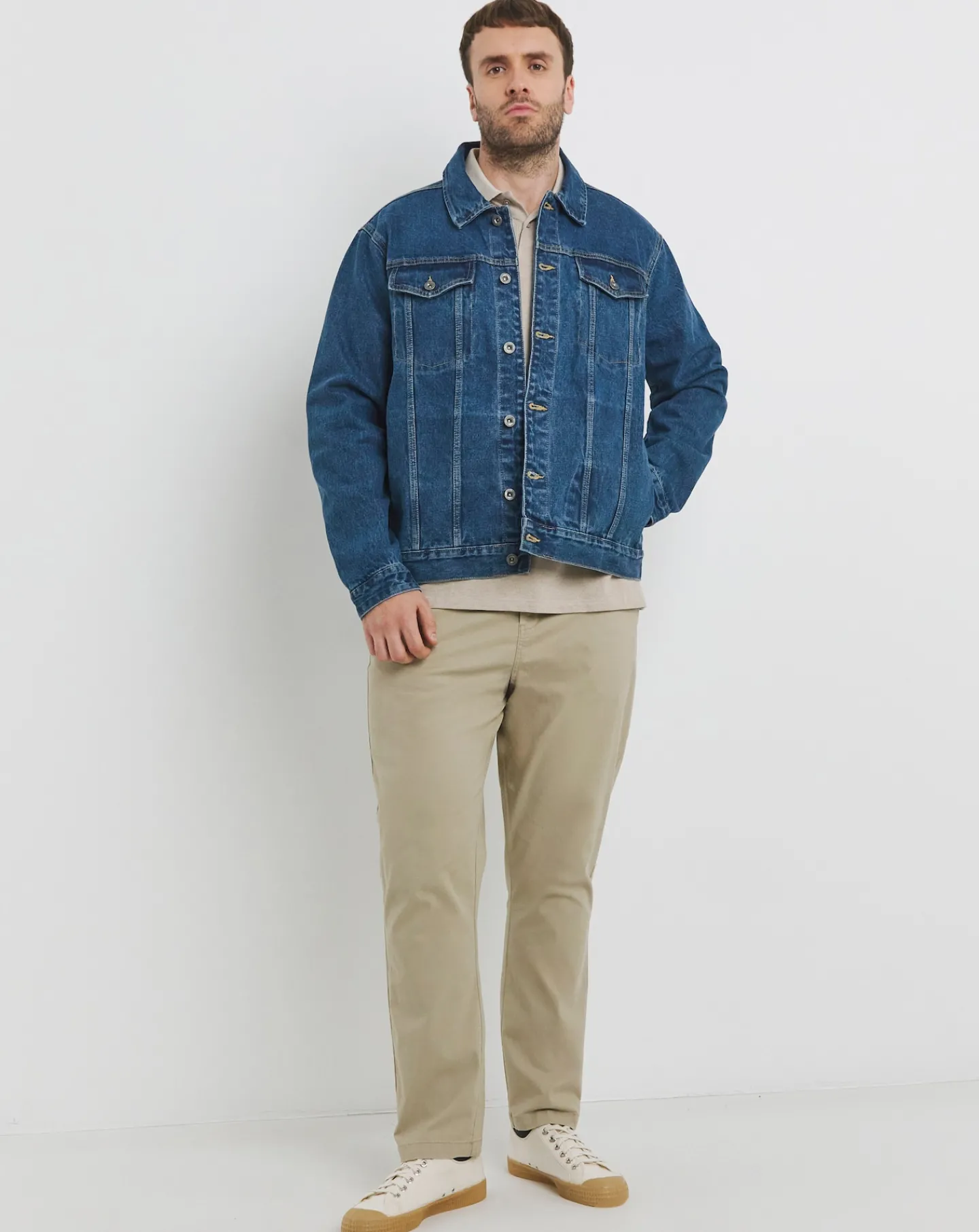 Jacamo Denim Trucker Jacket