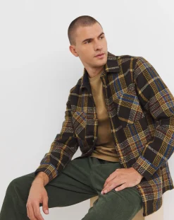 Jacamo Double Pocket Check Overshirt