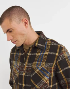 Jacamo Double Pocket Check Overshirt