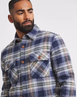 Jacamo Double Pocket Check Overshirt