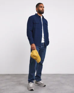 Jacamo Double Pocket Heavy Brushed Flannel Shirt