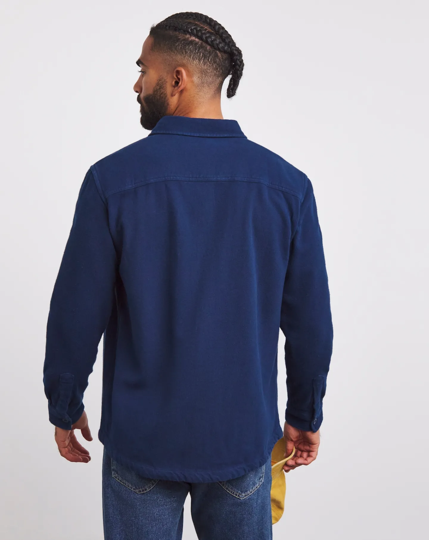 Jacamo Double Pocket Heavy Brushed Flannel Shirt
