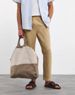 Jacamo Elasticated Drawcord Canvas Trouser