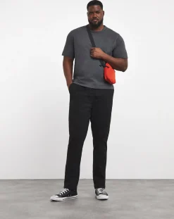 Jacamo Elasticated Waist Cuffed Chino Trouser