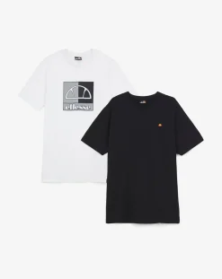 Ellesse Segni 2 Pack T-Shirts