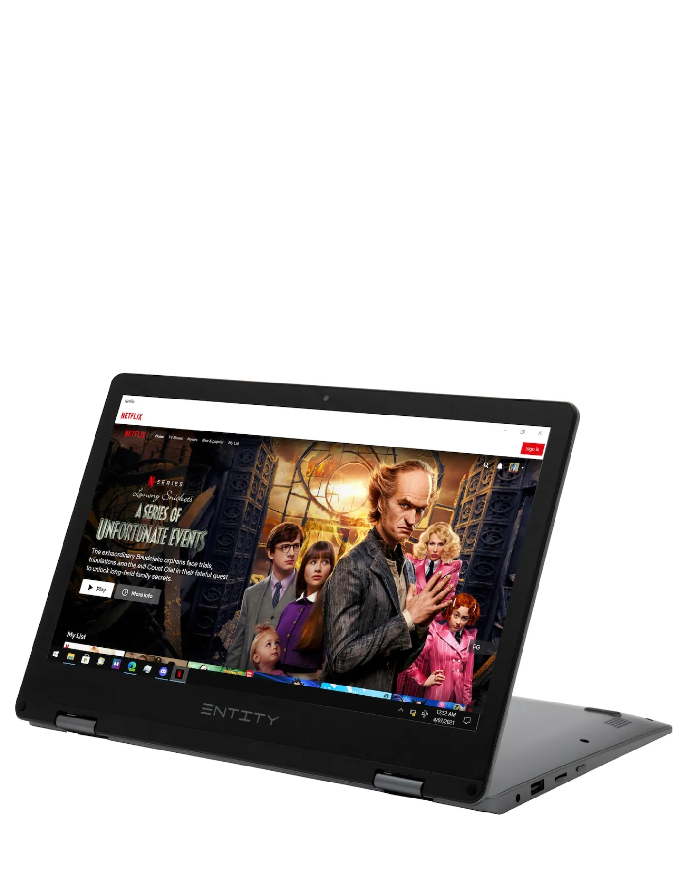 ENTITY 11.6in Yoga Intel N4020 4GB 128GB Windows 11 Laptop