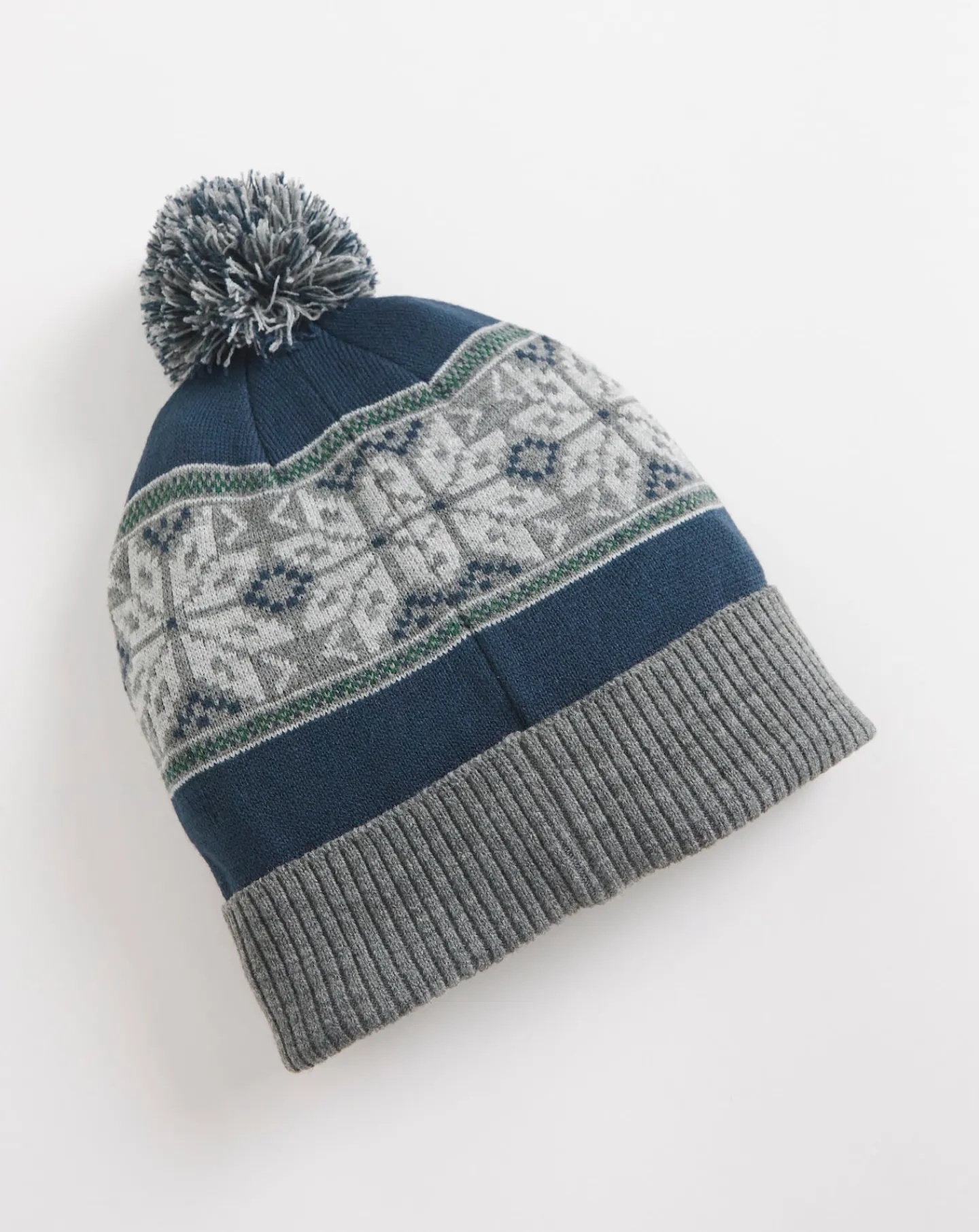 Jacamo Fairisle Bobble Hat