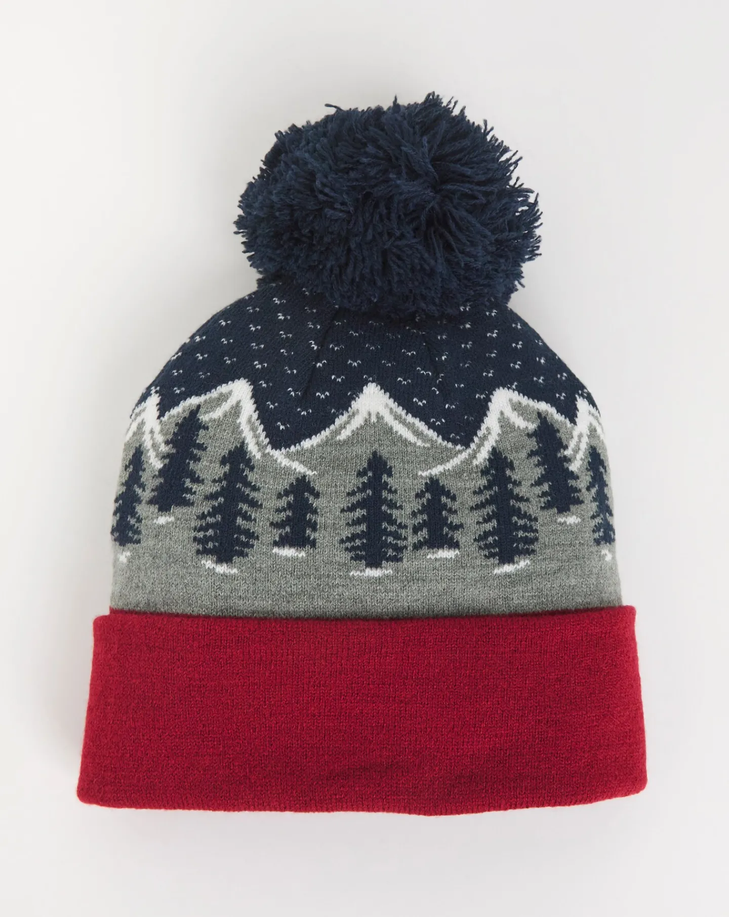 Jacamo Fairisle Bobble Hat