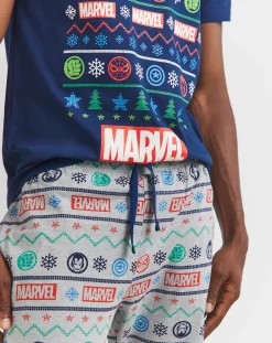 Licence Fairisle Marvel Pyjama Set