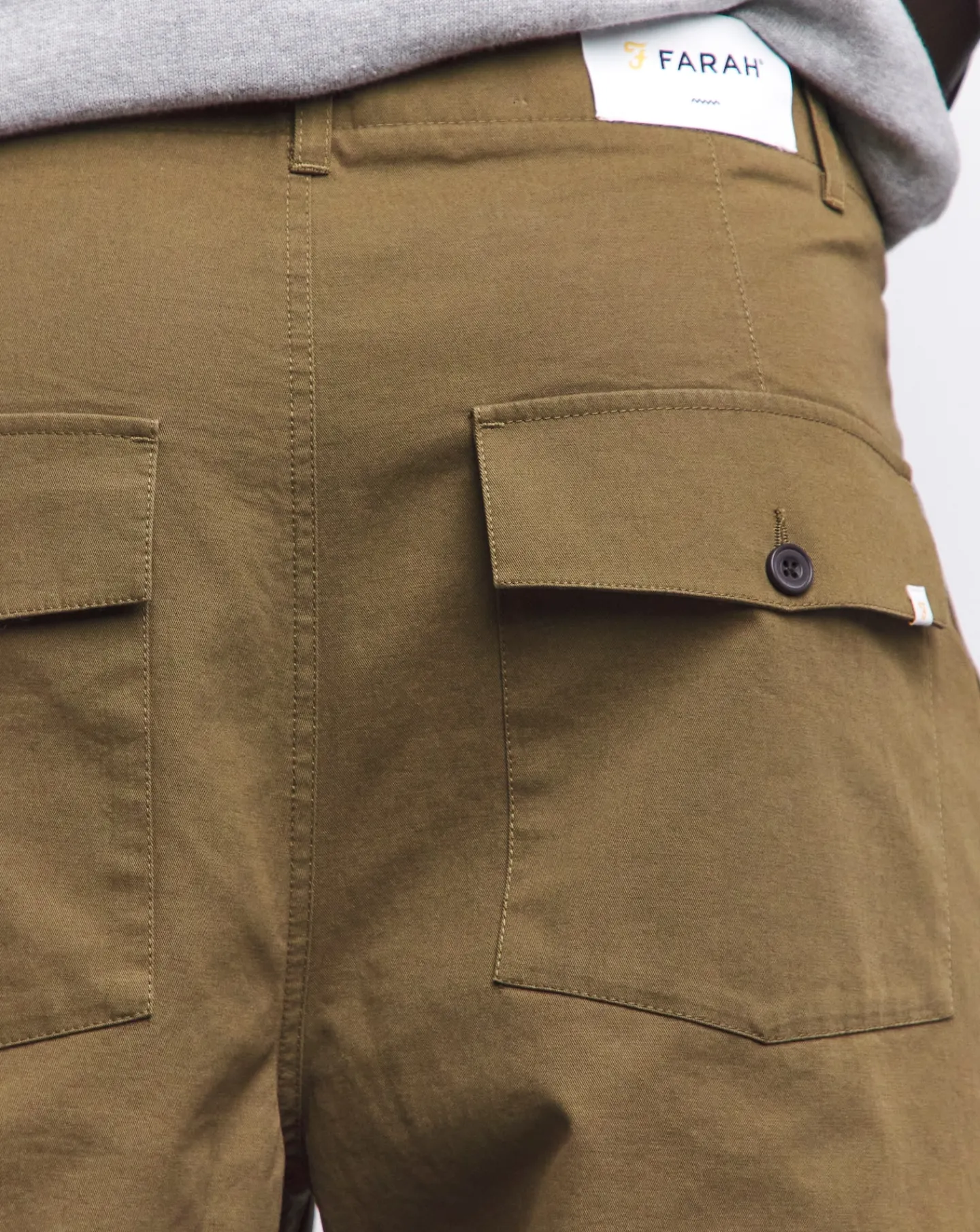FARAH Hawtin Tapered Fit Twill Trouser
