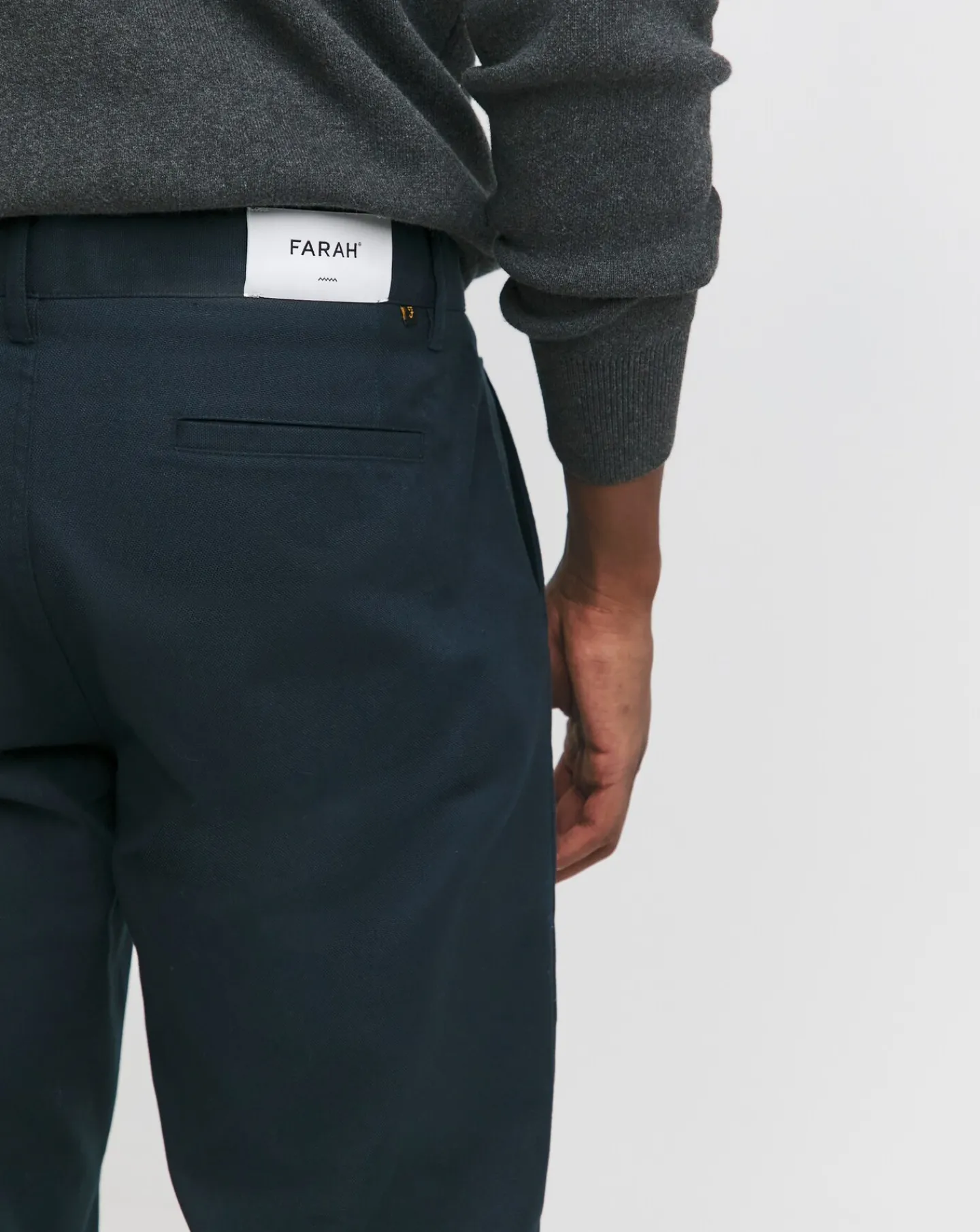 FARAH Norwood Hopsack Trouser