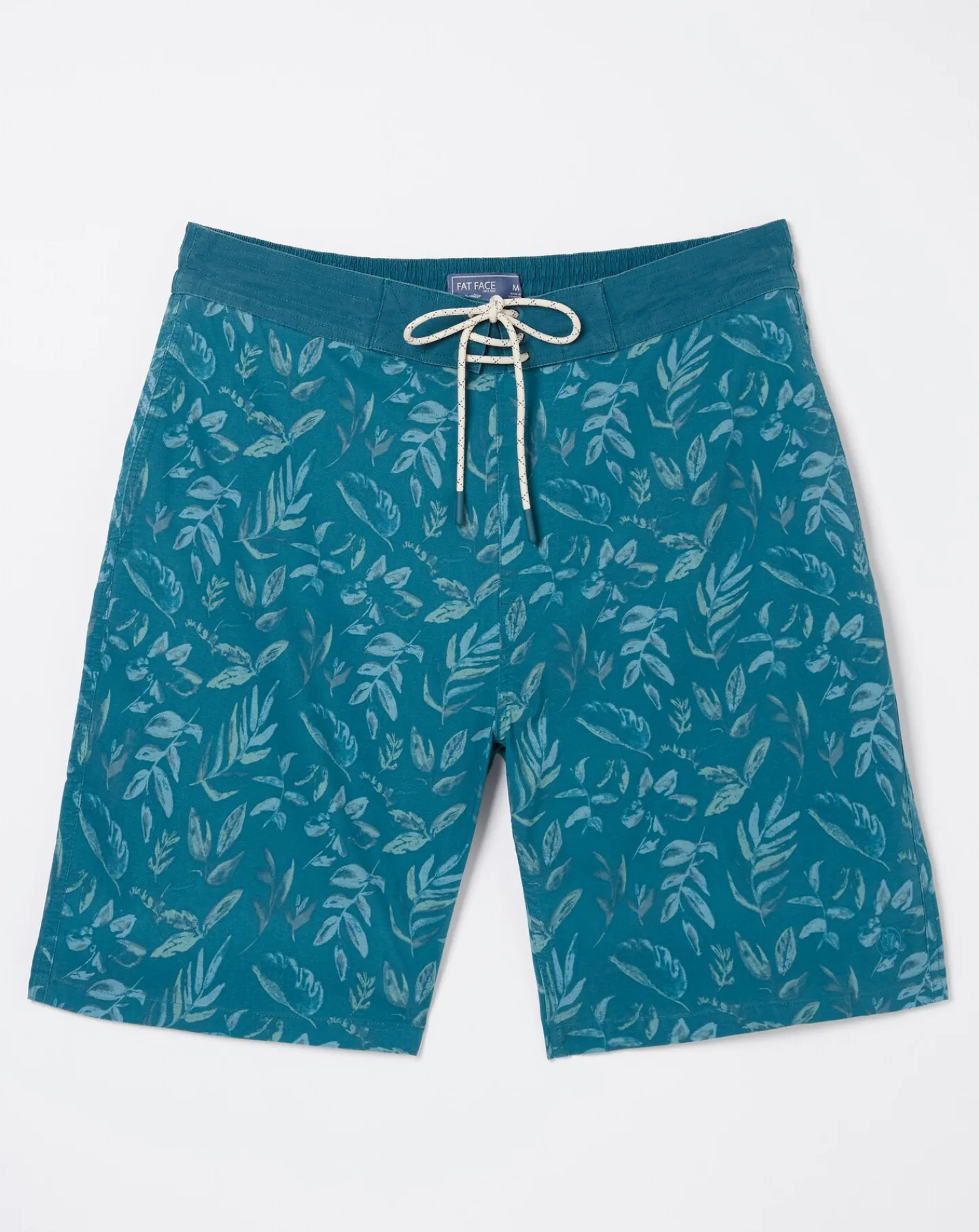 FatFace Camber Leaf Print Swim Shorts