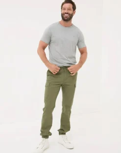 FatFace Kent Cuffed Cargo Trousers