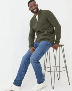 FatFace Knitted Bomber