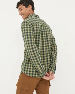 FatFace Long Sleeve Read Check Shirt