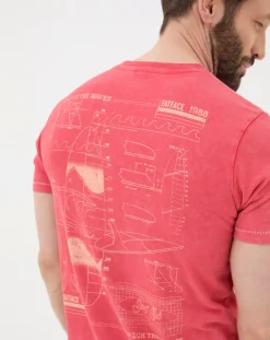 FatFace Surf Sketch Tshirt