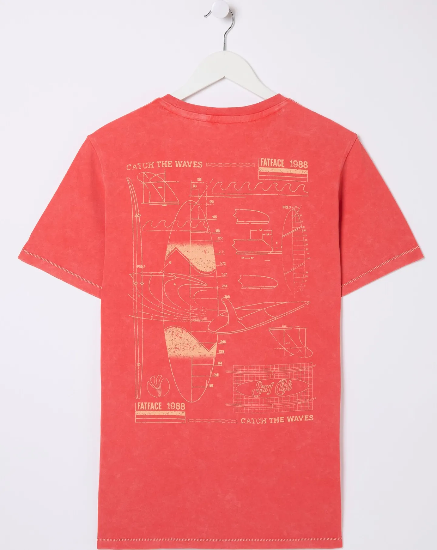 FatFace Surf Sketch Tshirt